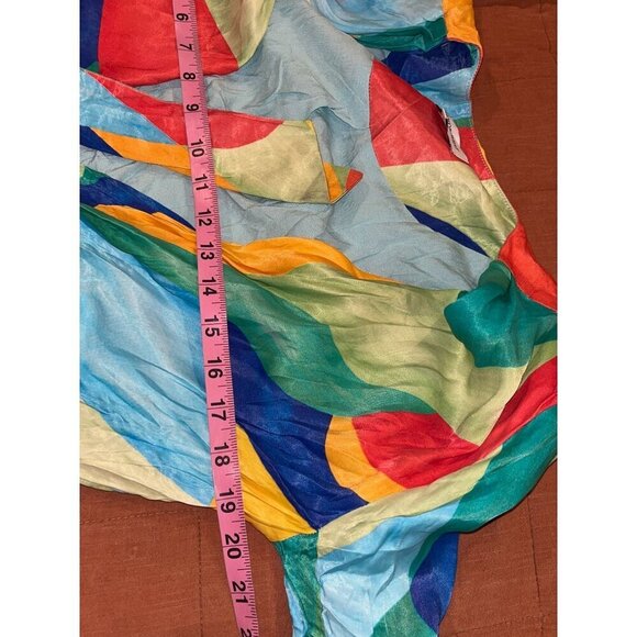 WeWoreWhat Womens Multicolor Wrap Around Dress S - Picture 8 of 9